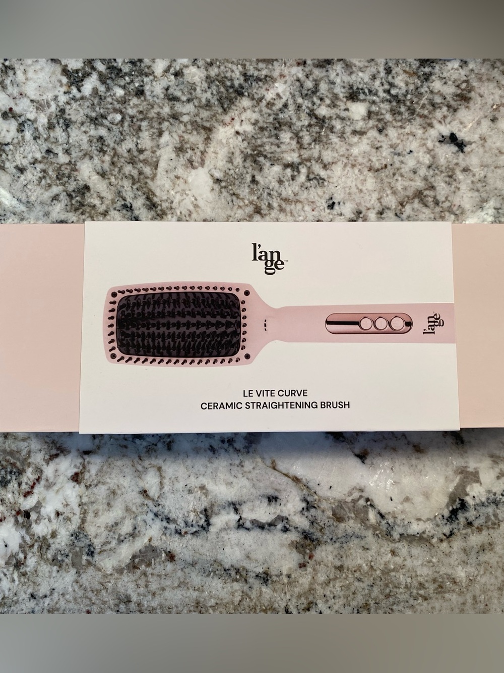 L’ange Le Vite Curve Ceramic Straightening Brush